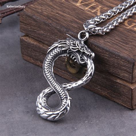 ouroboros necklace.